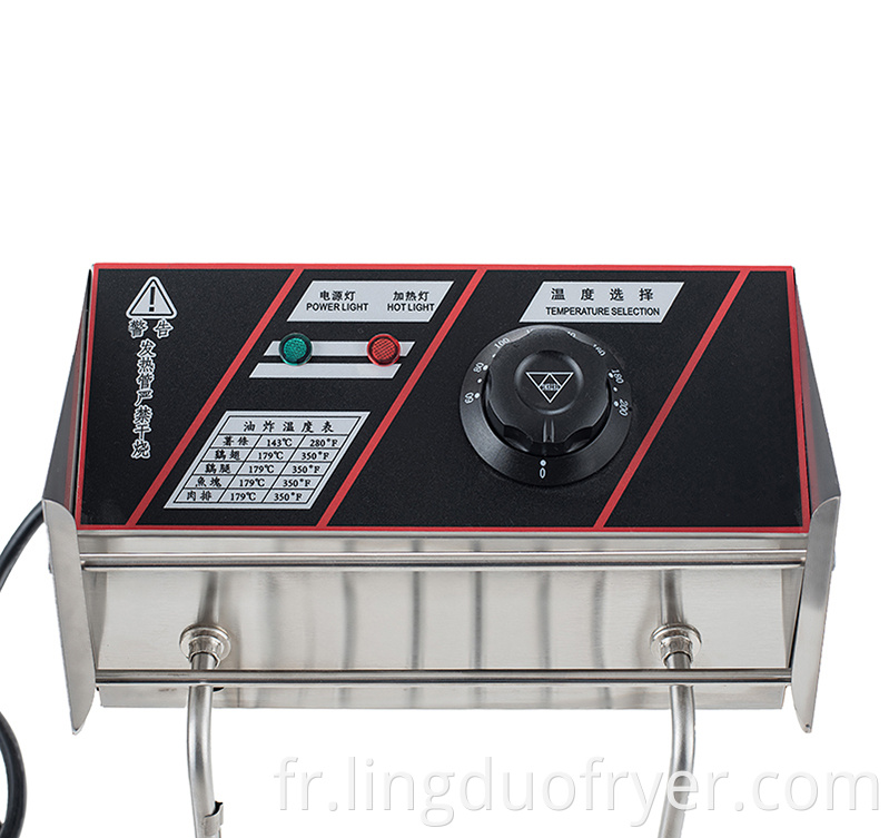 6l Electric Deep Fryer head